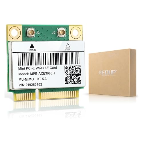 AX210HMW WiFi Card, Wi-Fi 6E Laptop Wireless Card Mini...