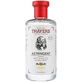 Thayers Tónico Astringente Facial de Hamamelis y limón Suaves con Aloe Vera Orgánico - llumina y cierra los poros - vegano - 97% de ingredientes naturales - probado por dermatólogos - 355 ml