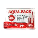 HeatPaxx Universalwärmer | 1, 10, 20, 25, 60 oder 120 Stück | HeatPack M 40h | AquaPack | Transportwärmer | Tierversand | Pflanzenversand | 10 cm x 13 cm | 40 Stunden Wärmedauer (20)