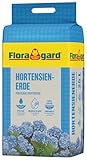 Floragard Hortensienerde blau 25 L - zum Pflanzen und Umtopfen - für Beet...