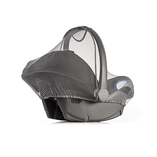 Inlesioo Moskitonetz für Babyschalen - Kindersitz Insektennetz - Universal Fit - Premium Qualität - Reißfest & Waschbar… – Bild 5