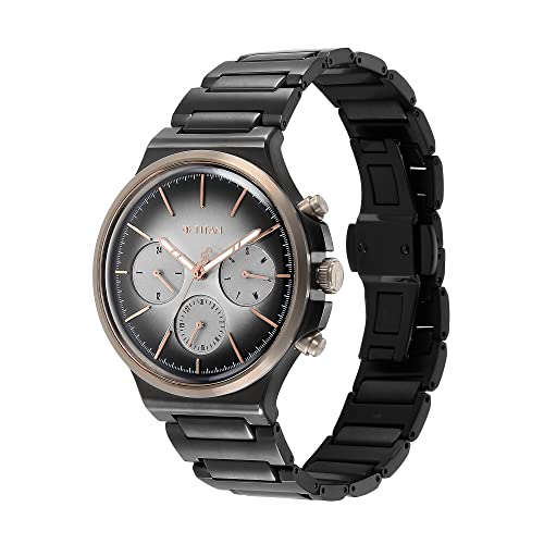 Titan Regalia Quartet Grey Dial Analog with Day and Date Stainless Steel Strap Watch for Men-NS1883KM01 - Image 5