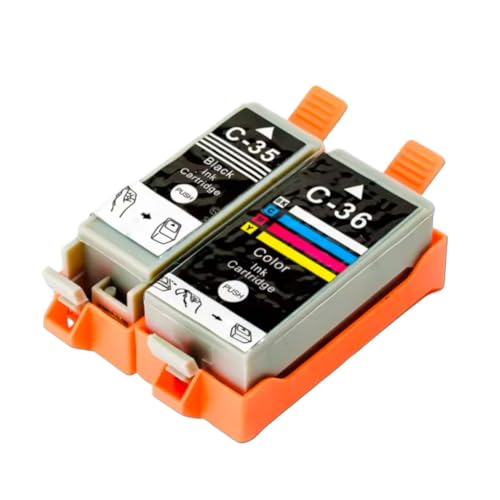 Cartouche PGI-35 CLI-36 haute fidélité pour des impressions sans bavure sur IP100 IP110 TR150