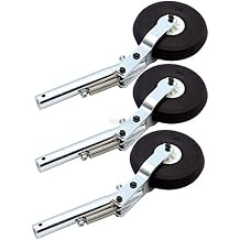 3PCS 140x4mm Aluminum Spring Struts Landing Gear for RC Airplane Scale Model Warbird