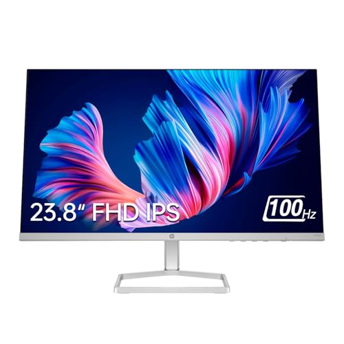Image of HP Series 5 24-inch FHD Monitor, 100Hz Refresh Rate, 1080p IPS Display with 1500:1 Contrast, 300 Nits Brightness, 99% sRGB & Eyesafe Certified Eye Ease, Tilt Adjustment, HDMI & VGA Ports