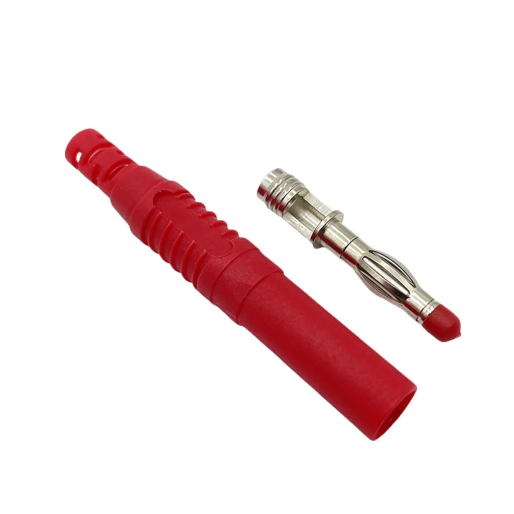 4mm Test Leads 5Pcs 4mm Banana Plug Connectors - Insulated Safety ...