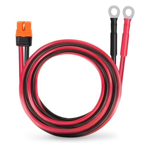 Cable XT60i a terminal de junta tórica de 10 AWG y 3 metros para generador solar