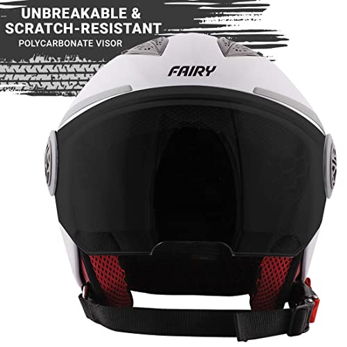 Image of Steelbird Fairy Specially Designed ISI Certified Helmet for Girls || Womens