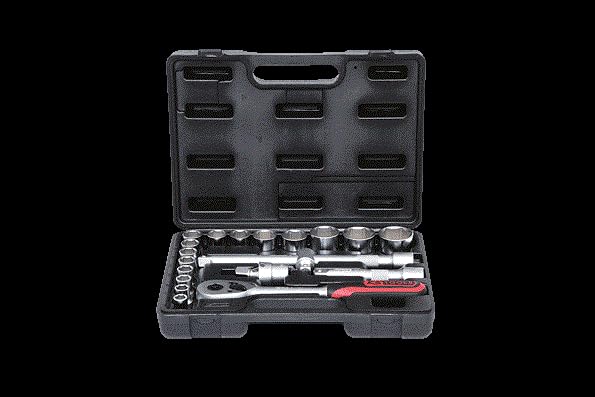 Jeu de clé à douille noir KS TOOLS 911.0620 pour l'entretien de votre moto au garage - 4