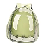 Generic Pet Cat Carrier Backpack, Pet Travel Bag, Ventilated Cage Carrier, Small Travel Carrier, Small Dog Backpack, Green