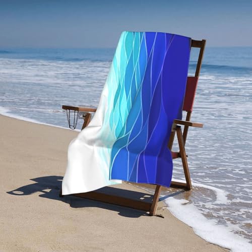 Serviettes de piscine moelleuses Ocean Waves contre la peau humide - 6