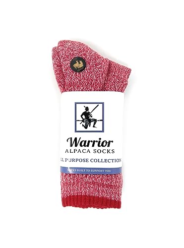 Image of WARRIOR ALPACA SOCKS - All Day - Everyday - Terry Lined - Cushioned - All-Purpose Socks - Unisex