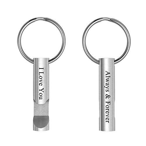 BOPREINA Personalized Custom Bottle Opener Keychain Pocket Beverage Beer Bottle Opener Key Ring for Kitchen Wedding Party Favors