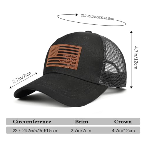 Image of Fathers Day Birthday Gifts for Husband Hat Gifts for Him from Wife Hat Dad Hats for Men from Daughter Son Christmas Valentines Day Gift Birthday Gifts for Dads from Kids