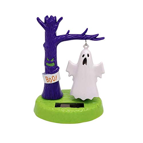 Preisvergleich Produktbild Solar Wackelfigur Kopfschüttelnde Puppenauto-Solardekoration Des Geistes Autoinnenausstattung Armaturenbrett Halloween Dekoration Dekoration Geschenk Kinderspielzeug