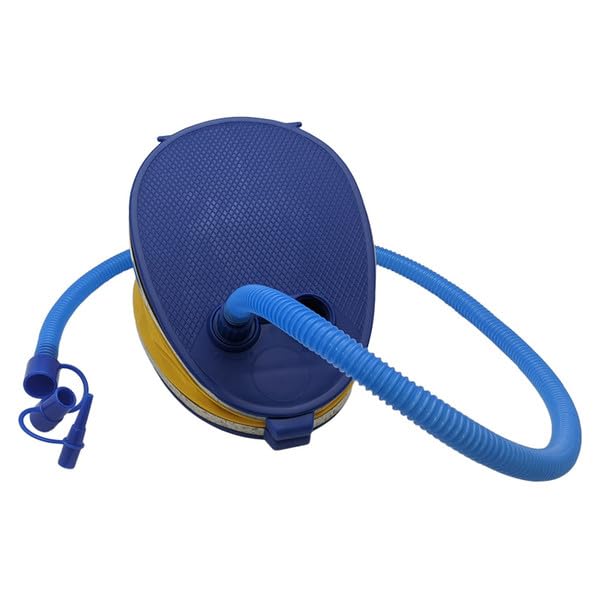 Generic Bellow Foot Air Pump - for Outdoor Recreation, Inflatable Toys, recliners, PVC Boats, air mattresses, Tubes & More, Blue