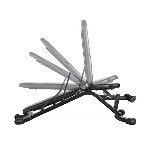 CAP Barbell Black/Gray CAP Adjustable Utility Weight Bench