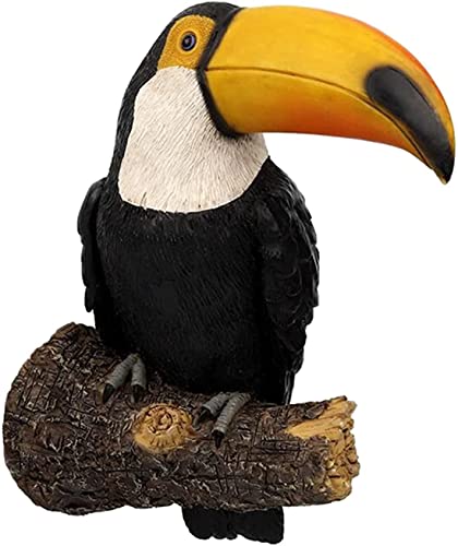 Resin Bird Figurine Toucan Figurine Animal Figurine Tropical Bird Statue