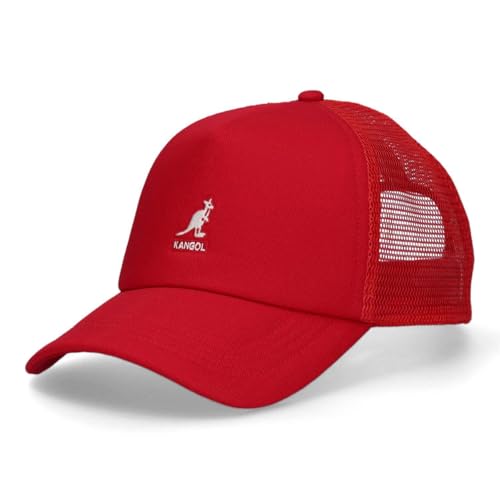 [カンゴール] KANGOL カンガルー トラッカー キャップ ベースボール メッシュキャップ ロゴキャップ シンプル (レッド)