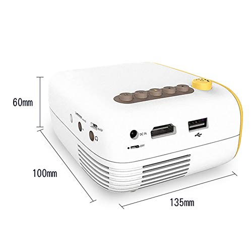 Mini projecteur LED compact résolvant le manque d'espace pour un grand écran 1080p