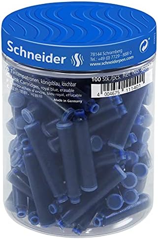 Schneider P006803 Bottle of 100 Cartridges