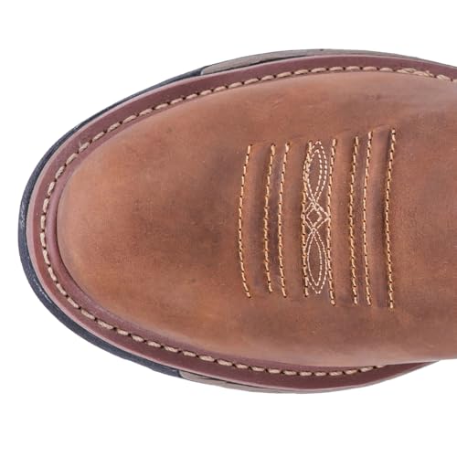 Dan Post Mens Journeyman Waterproof Composite Toe Work Safety Shoes Casual - Brown4