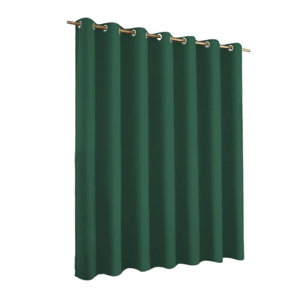 TANGSIYANG Outdoor Curtains Outdoor Curtains Waterproof Garden Exterior Street Gazebo Curtain For Porch Pergola Terrace Cabana Pool(Green,1PCS_W84XH95IN-213X241)