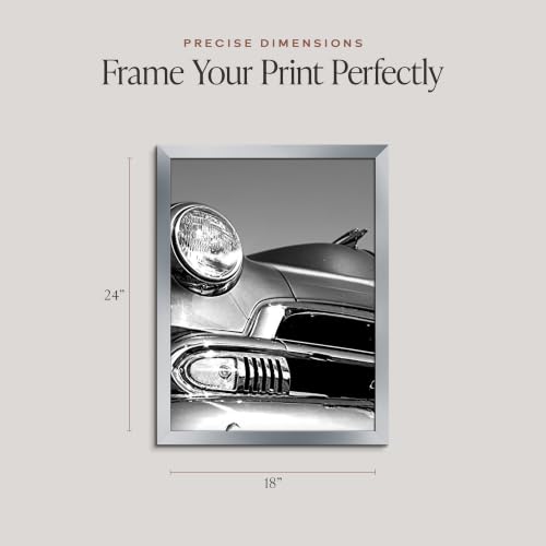 Image of Americanflat 18x24 Poster Frame - Engineered Wood - Silver