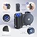 KIWIFOTOS Phone Camera Grip Smartphone Tripod Mount Handle Holder with Wireless Remote & Tripod Adapter for iPhone 17 16 15 14 Pro Max S23 S22 Selfie Vlog Video Shooting