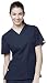 Origins by WonderWink Women's Bravo Lady Fit V-Neck Solid Scrub Top XXX-Large Navy