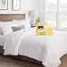 True Luxury 3-Piece Queen/Full White Duvet Cover Set, 600 Thread Count 100% Long-Staple Combed Egyptian Cotton Soft, Silky & Breathable Duvet Cover Set, Perfect Cover for Your Down Comforter.