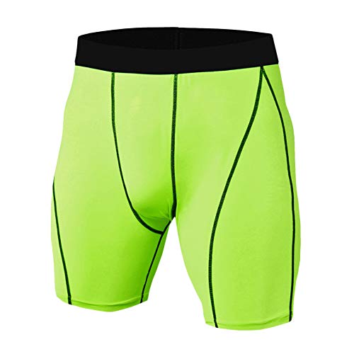 GELing Pantalones Cortos De Compresión Hombre Térmicos Correr Gimnasio Mallas Cortas Running KD66 M