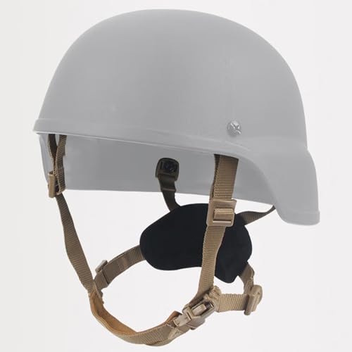 ATAIRSOFT 4 Points Helmet Accessory Retention System Chin Strap with Bolts and Screws for Fast Tactical Airsoft MICH IBH Helmet (Mich DE) by ATAIRSOFT - Image 2