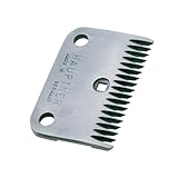 Hauptner 86862000 Standard-Unterkamm 18 Zähne, 3 mm Schnitthöhe (Rind), Silber