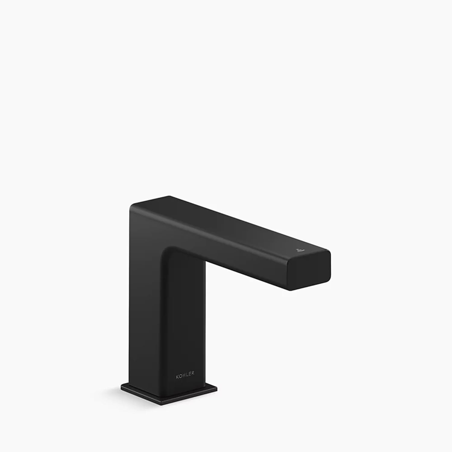KOHLER Strayt Touchless faucet with Kinesis® sensor technology, AC-powered, Matte Black