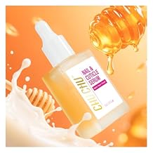 CHUCHU Nail Growth and Strengthening Serum Fast Absorbing Honey Milk Fragrance Protein Cuticle Care Treatment for Women Men Professional Home - Ideal Gift for Nail Care Enthusiasts
