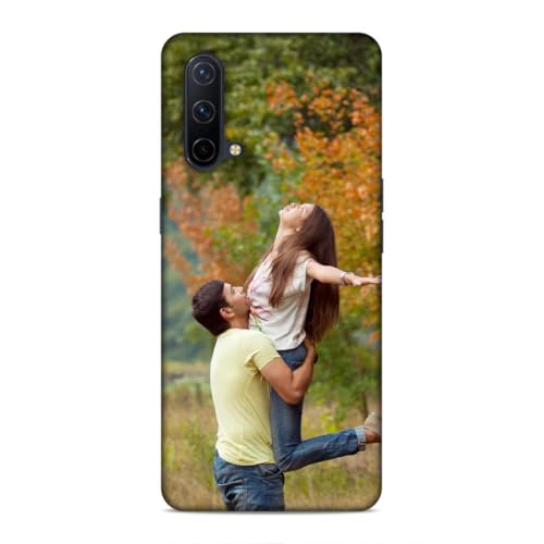 Image of Polycarbonate Customised Mobile Back Case for Oneplus Nord CE 5G (Own Photo with Frame, Name, Text, Font, Color), 3D Printed Hard Mobile Back Cover for Oneplus Nord CE 5G, Multicolour