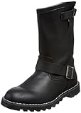  Demonia Engineer Boot - Gothic Bike Leder Stiefel 39-46, US-Herren:EU-40/41 (US-M8)