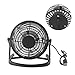 Imagen de LVYXON Ventiladores portátiles USB ABS componentes electrónicos azul negro tamaño mini oficina dormitorio con soporte para estudiantes