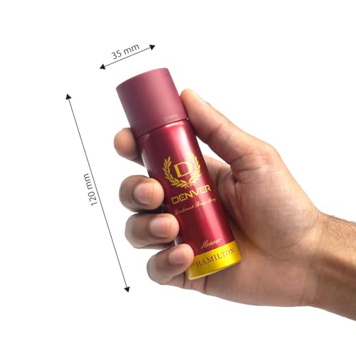 Image of Denver Caliber, Honour, & Imperial Nano Deodorant Spray for Men 50ml x 3