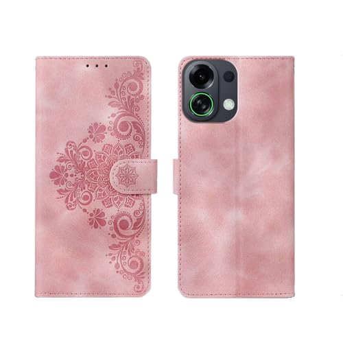 Image of amazon basics Oppo K13 Turbo 5G Flip Cover | Card Pockets Wallet & Stand | Flip Cover for Oppo K13 Turbo 5G (Executive Pink)
