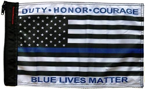 Forever Wave Blue Lives Matter Flag