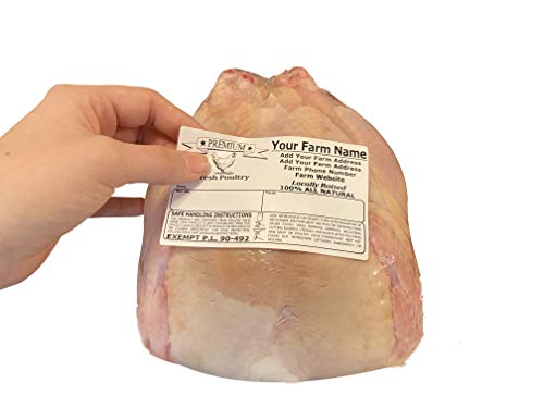 Custom Poultry Freezer Labels 4