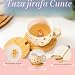 Imagen de BigNoseDeer Regalos para Mujer Jirafa 3D Taza Regalos de Navidad Regalo de Cumpleaños para Mujeres Taza de Café Divertida Tazas de Otoño Girafas Regalos de Navidad para novia hija hermana esposa mamá