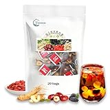 Kidney tea formula Ginseng Six Treasure Tea, Pure Chinese Herbal Medicine Ginseng Five Treasures Tea, Men’s Herbal Tea (1PC)