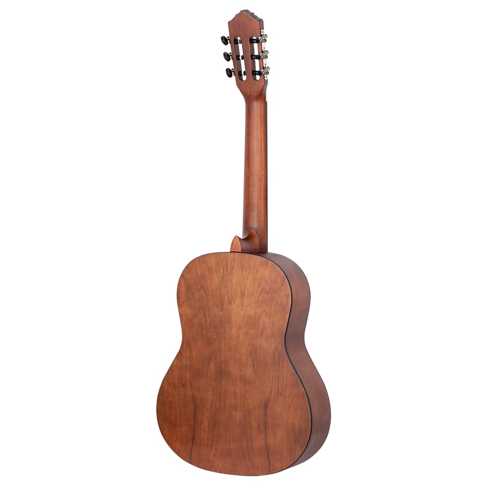 Ortega Guitars Konzert Gitarre Linkshänder – 4/4 – Student Series – Zeder, Katalpa, Natur (RSTC5M-L)