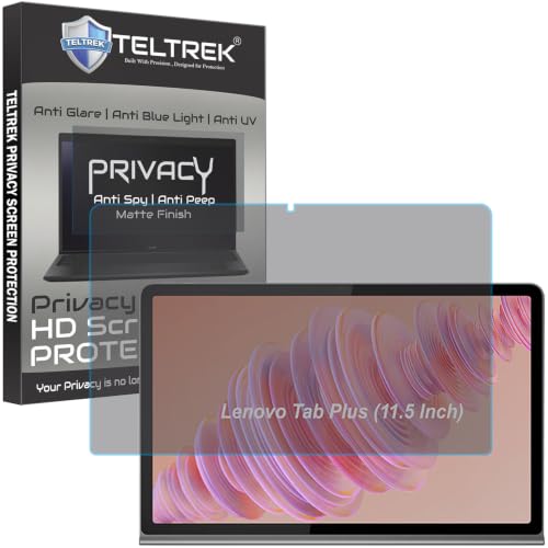 Image of Privacy Matte Anti Peep Screen Guard Compatible With Lenovo Tab Plus (11.5 Inch Tablet) Anti Spy Screenguard Not a Tempered Glass Screen Protector