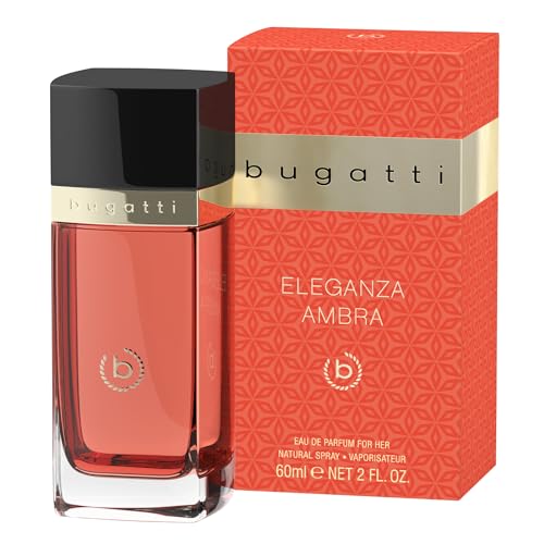 bugatti Perfume Mujer Eleganza Ambra EdP 60 ml I Sensual Mujer...