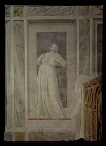 Toile Colère de Giotto Di Bondone reproduction tableau célèbre pour déco salon 60x90cm