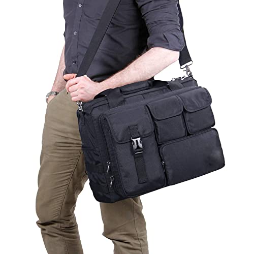 Ls Military Style Tactical Messenger Bag │ Fits 17” Laptop │ Take Your Office With You #TOP5